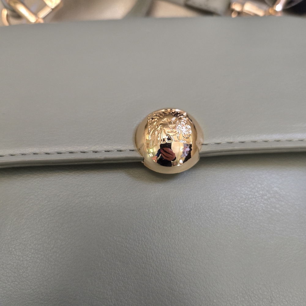 Anne Klein Purse Olive Green Andie Top Handle Crossbody 6" X 7.5" X 3 1/2" - Picture 13 of 16
